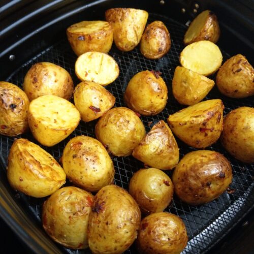 garlic roast potatoes