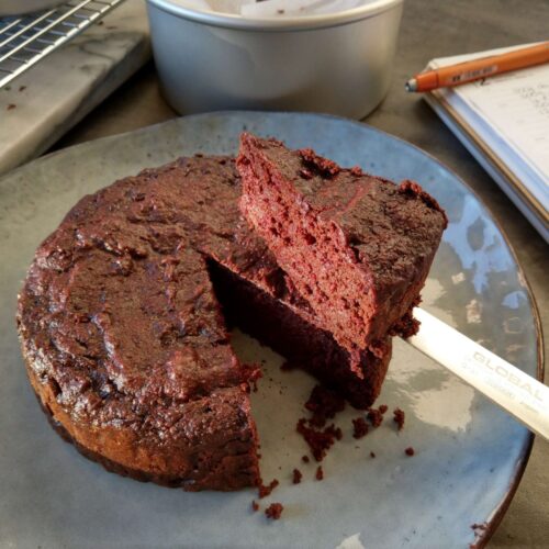 Chocolate and beetroot cake