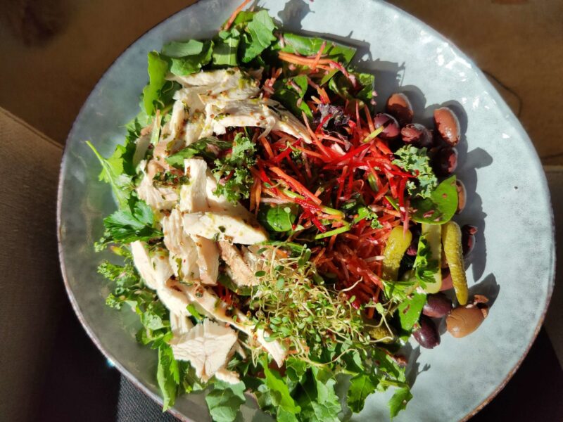 Harvest Kitchen | Poached Chicken Salad Health Coaching